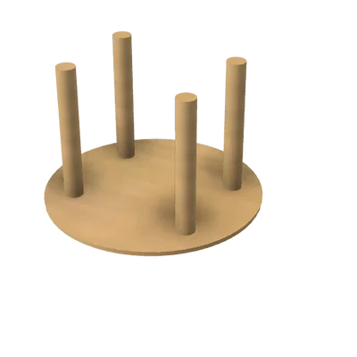 Mô hình bàn mini Retract table kiểm tra in 3D siêu tiện lợi