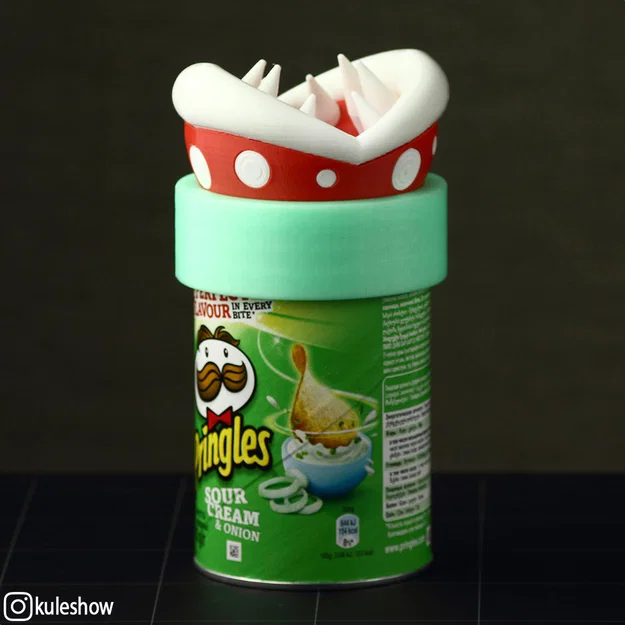Nắp heo đất Piranha Plant (Piranha Plant Piggy Bank lid) - Image 6