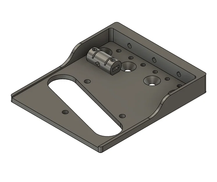 Cầu đàn vintage Telecaster (Telecaster vintage bridge) in 3D - Image 1