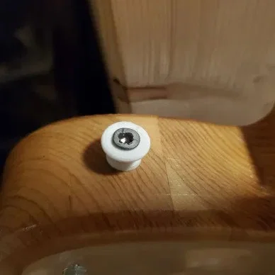 Nút đeo dây đàn Guitar (Guitar strap button) in 3D chắc chắn