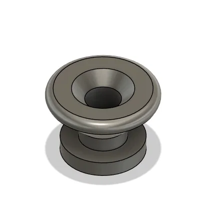 Nút đeo dây đàn Guitar (Guitar strap button) in 3D chắc chắn - Image 2