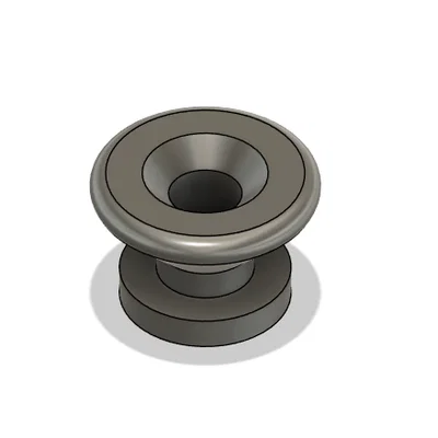 Nút đeo dây đàn Guitar (Guitar strap button) in 3D chắc chắn