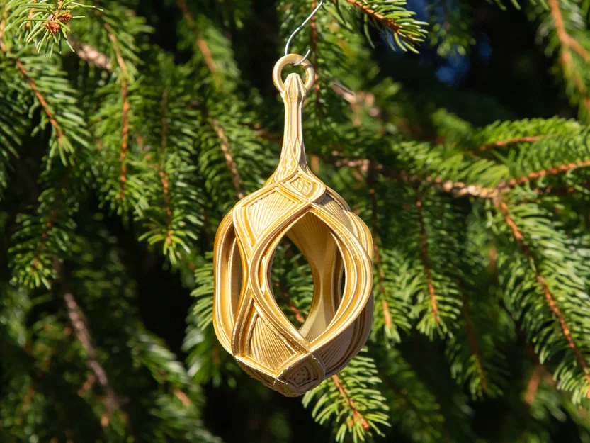 Lồng Đèn Ornament Noel – Lantern Christmas Bulb 2024 - Image 2