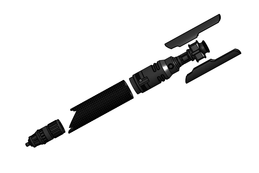 Mô hình Lightsaber Cal Kestis V2 in 3D - Đạo cụ Cosplay chất lượng - Image 3