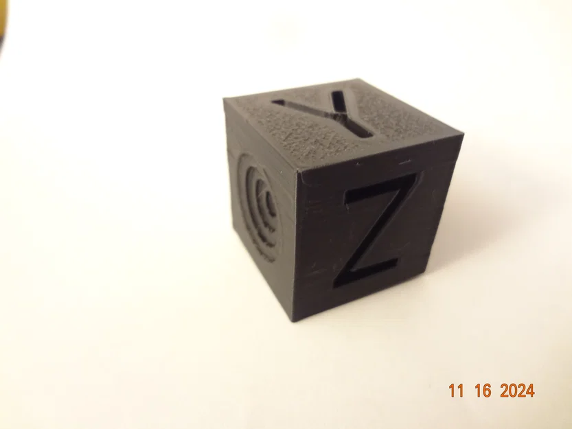 Khối lập phương hiệu chuẩn in 3D (Calibration Cube) chất lượng - Image 1