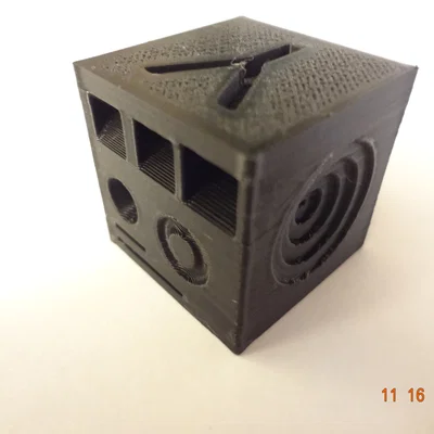 Khối lập phương hiệu chuẩn in 3D (Calibration Cube) chất lượng