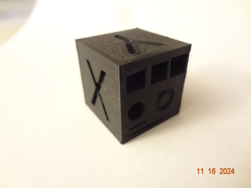 Khối lập phương hiệu chuẩn in 3D (Calibration Cube) chất lượng - Image 3
