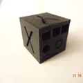 Khối lập phương hiệu chuẩn in 3D (Calibration Cube) chất lượng - Thumbnail 3