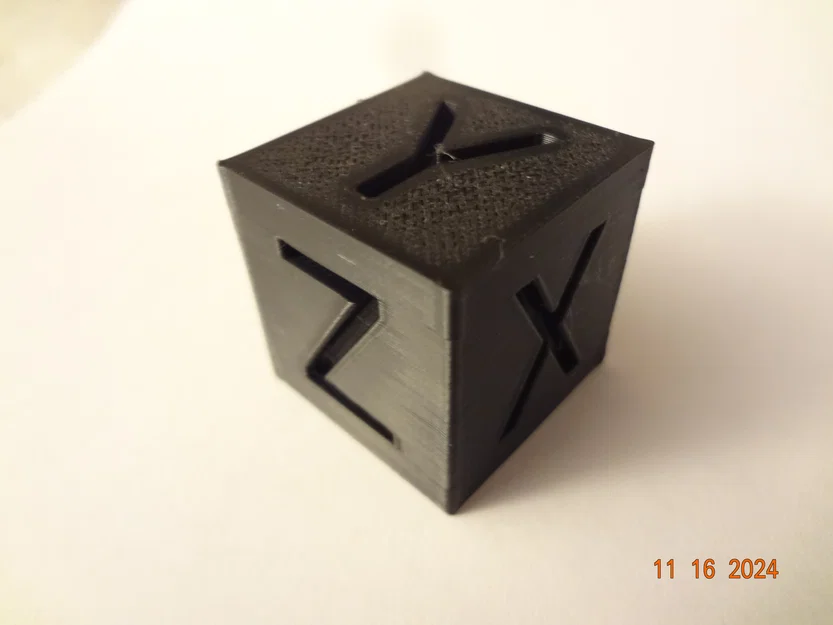 Khối lập phương hiệu chuẩn in 3D (Calibration Cube) chất lượng - Image 4
