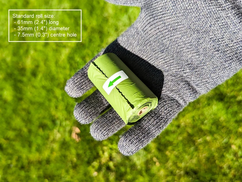 Móc Carabiner đựng túi phân chó gọn nhẹ, cho dây dắt, dùng Split Ring, treo túi đã dùng - Image 2