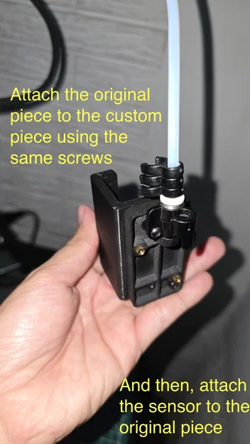 Ngàm gắn filament sensor cho Ender 3 v3 - Image 10