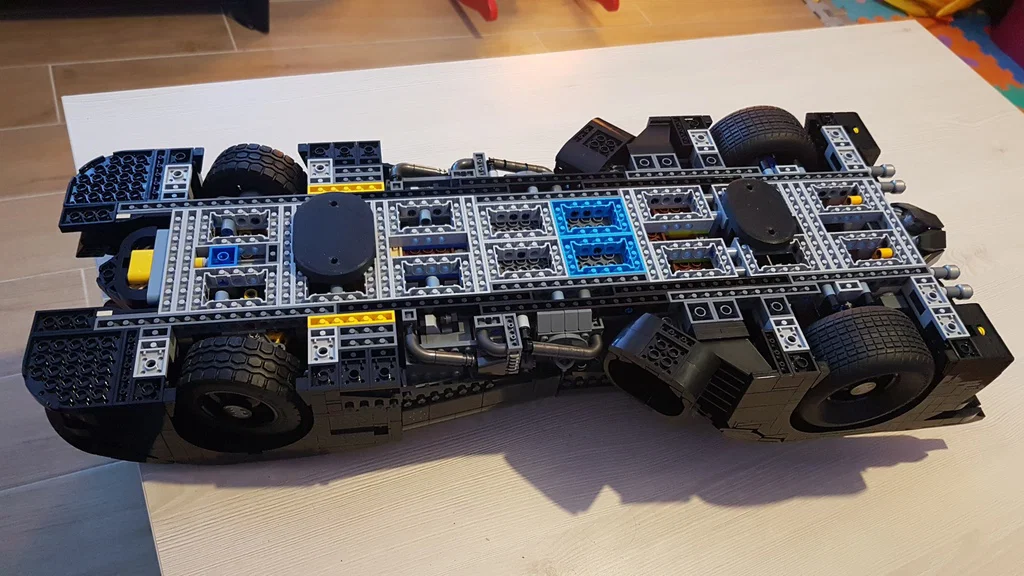 Giá treo tường 3D cho mô hình Lego Batmobile 1989 chuyên nghiệp - Image 6