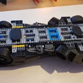 Giá treo tường 3D cho mô hình Lego Batmobile 1989 chuyên nghiệp - Thumbnail 6