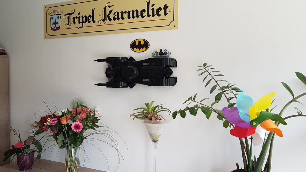 Giá treo tường 3D cho mô hình Lego Batmobile 1989 chuyên nghiệp - Image 8