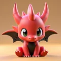 Rồng Lửa Dễ Thương (Cute Fire Dragon) - Thumbnail 1