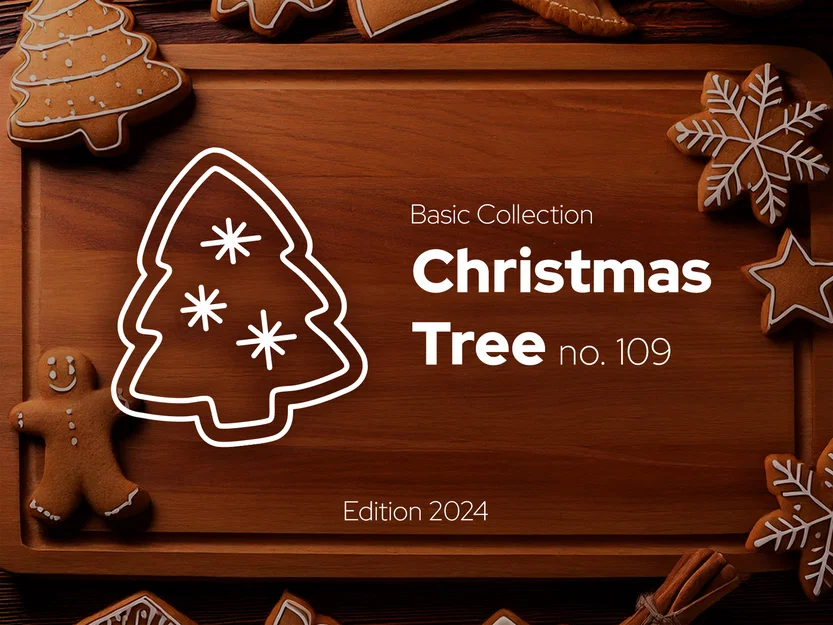 Cây Thông Noel - Khuôn Cắt Bánh Gừng số 109 - Image 1