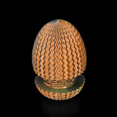 Hộp Trứng Mê Cung (Egg Maze Container) họa tiết xương rồng
