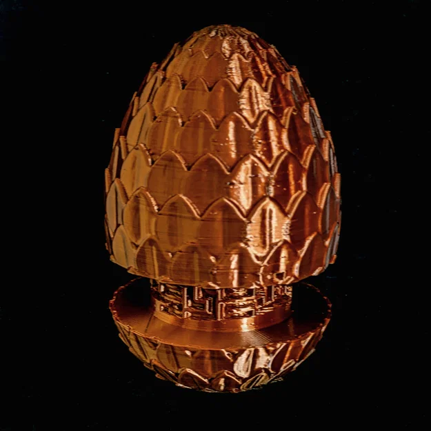 Hộp Trứng Egg Maze hoạ tiết lá - Image 1