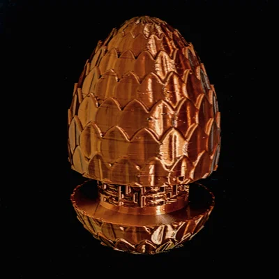 Hộp Trứng Egg Maze hoạ tiết lá