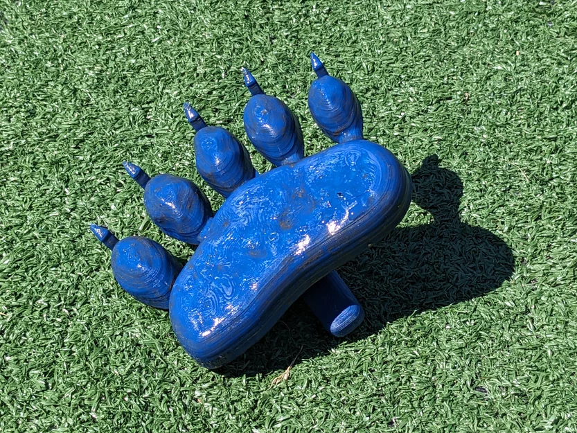 Dấu chân gấu (Bear Tracks) – In ra vết chân trông như thật - Image 4