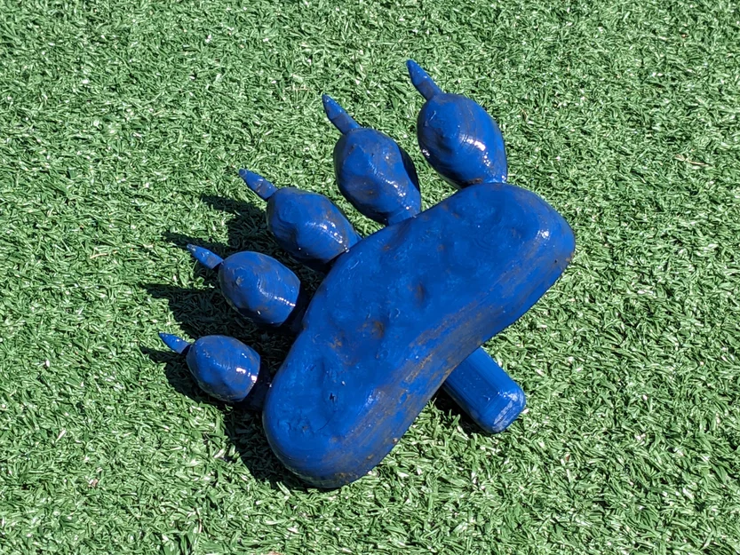 Dấu chân gấu (Bear Tracks) – In ra vết chân trông như thật - Image 5