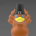 Mô hình 3D Chú vịt gà tây (Turkey Duck) trang trí Lễ Tạ Ơn - Thumbnail 1