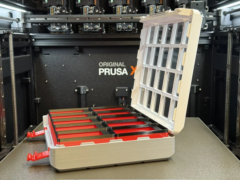 Bản lề chỉnh 100° cho Modern Gridfinity Case - Image 1