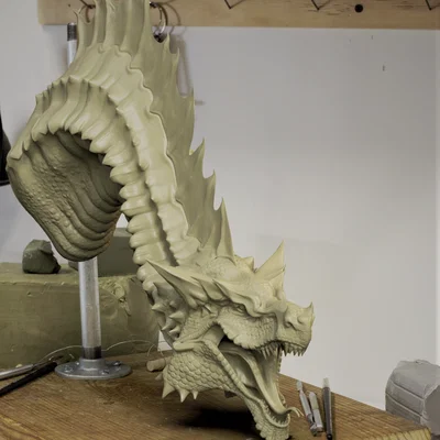 Mô hình rồng 3D tinh xảo cho dân chơi Dungeons & Dragons