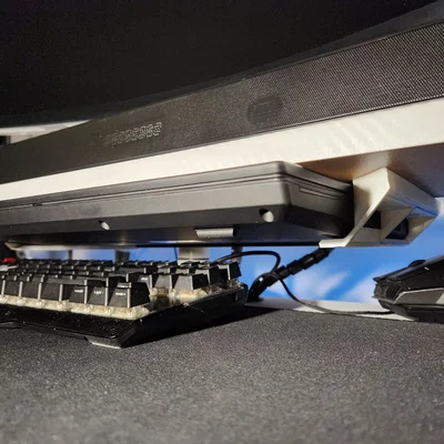 Gá treo laptop Lenovo ThinkPad P15/P52 dưới bàn/kệ, tối ưu in 3D
