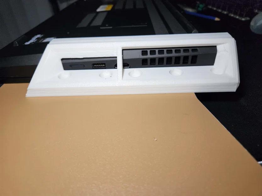 Gá treo laptop Lenovo ThinkPad P15/P52 dưới bàn/kệ, tối ưu in 3D - Image 3