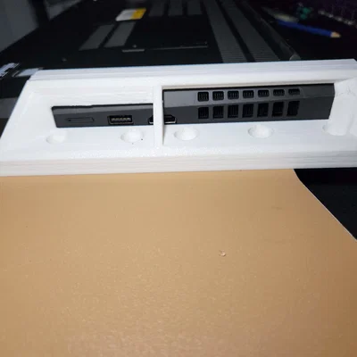 Gá treo laptop Lenovo ThinkPad P15/P52 dưới bàn/kệ, tối ưu in 3D