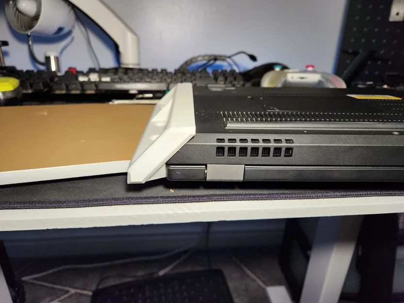 Gá treo laptop Lenovo ThinkPad P15/P52 dưới bàn/kệ, tối ưu in 3D - Image 4