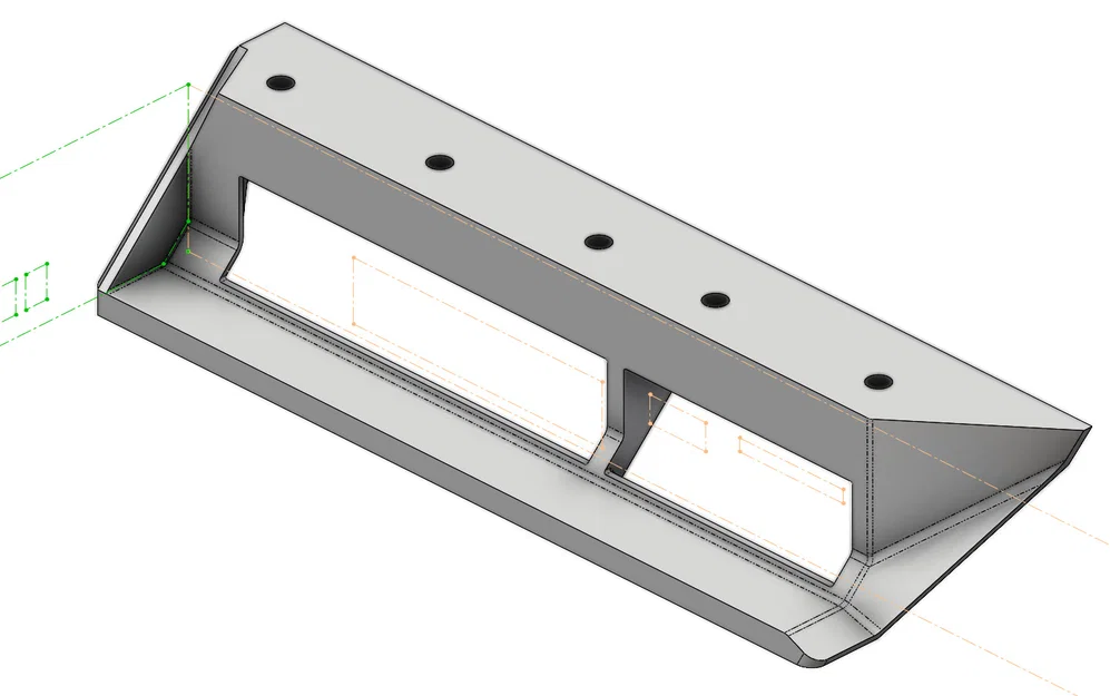 Gá treo laptop Lenovo ThinkPad P15/P52 dưới bàn/kệ, tối ưu in 3D - Image 6