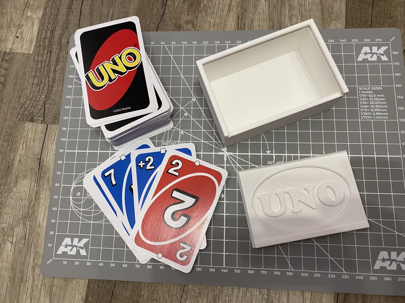 Hộp đựng bài UNO in 3D: Gọn gàng và bền bỉ cho bộ bài của bạn - Image 1