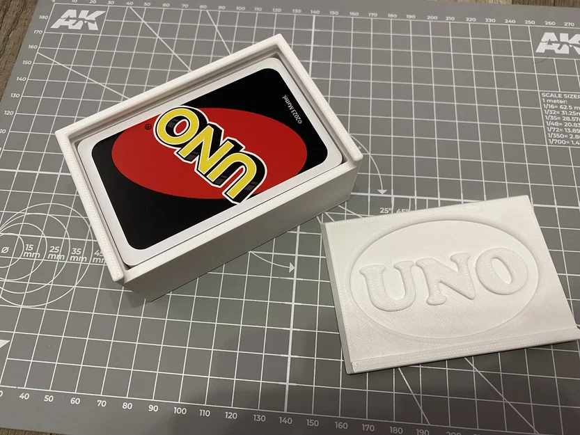 Hộp đựng bài UNO in 3D: Gọn gàng và bền bỉ cho bộ bài của bạn - Image 3