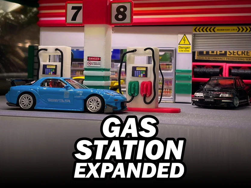 Trạm xăng 1/64 (Bản mở rộng) - 1/64 Gas Station (Expanded) - Image 1