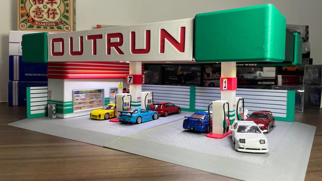 Trạm xăng 1/64 (Bản mở rộng) - 1/64 Gas Station (Expanded) - Image 7