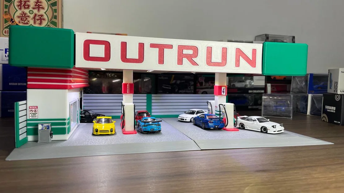 Trạm xăng 1/64 (Bản mở rộng) - 1/64 Gas Station (Expanded) - Image 8