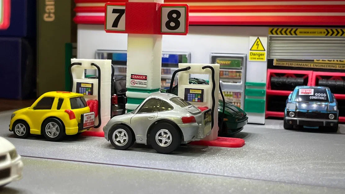 Trạm xăng 1/64 (Bản mở rộng) - 1/64 Gas Station (Expanded) - Image 11