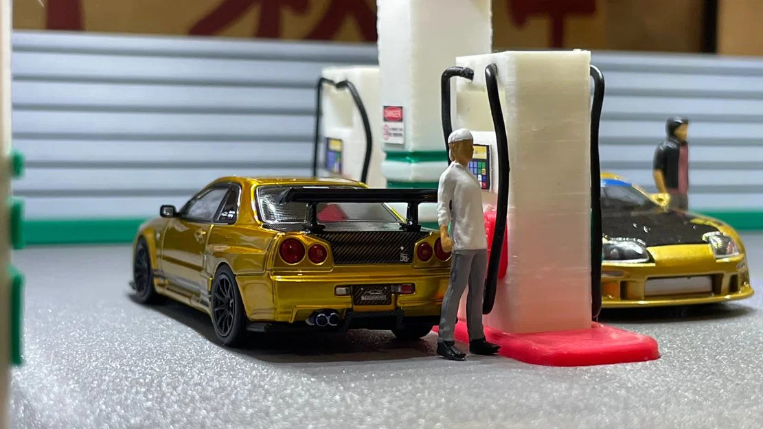 Trạm xăng 1/64 (Bản mở rộng) - 1/64 Gas Station (Expanded) - Image 13