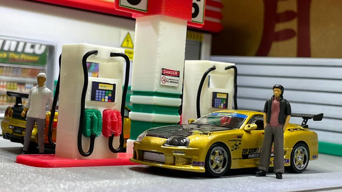 Trạm xăng 1/64 (Bản mở rộng) - 1/64 Gas Station (Expanded) - Image 16