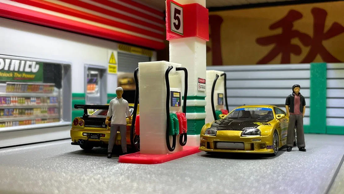 Trạm xăng 1/64 (Bản mở rộng) - 1/64 Gas Station (Expanded) - Image 17
