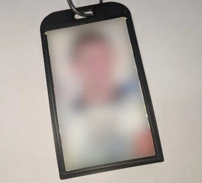 Khay kẹp thẻ proximity tham số cho dây đeo (lanyard) - Image 1