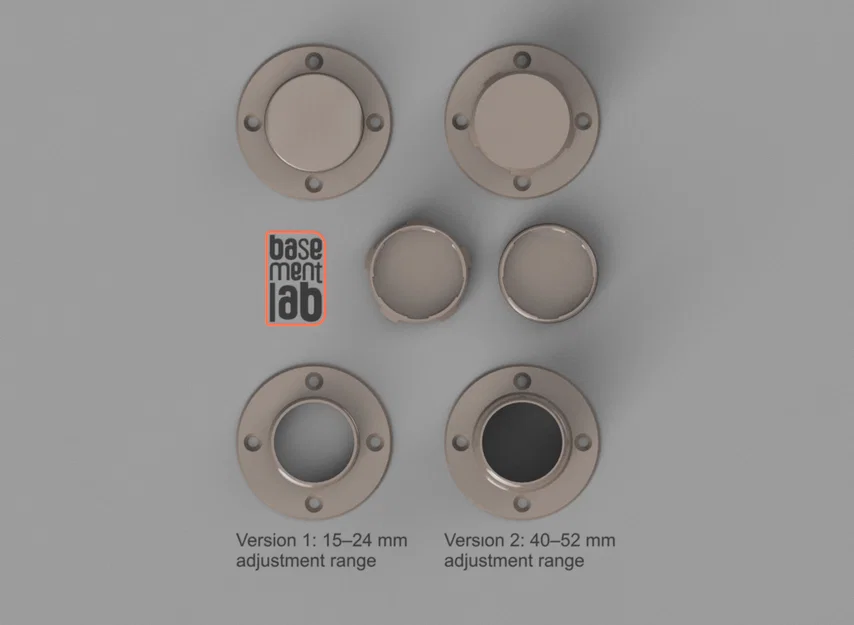 Chân đế nội thất chỉnh được - Piedini per mobile regolabili - Image 2