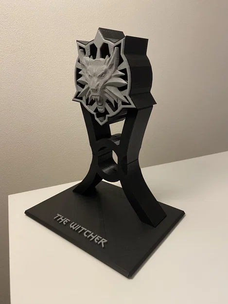 Giá treo tai nghe Witcher độc đáo - Phụ kiện trang trí góc máy - Image 2