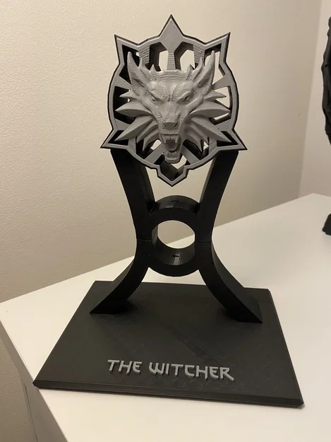 Giá treo tai nghe Witcher độc đáo - Phụ kiện trang trí góc máy - Image 3