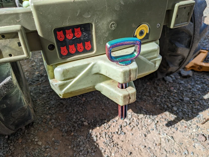 Chốt móc Rolly Toys (Hitch Pin) – bản sửa để in dễ hơn - Image 1