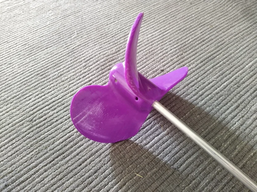 Chân vịt thuyền 20cm, 13cm & 10cm, trục 10mm - Image 3