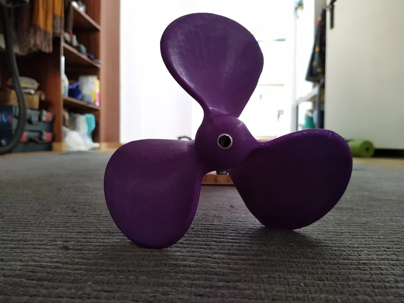 Chân vịt thuyền 20cm, 13cm & 10cm, trục 10mm - Image 4