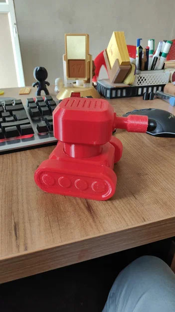 Mô hình xe tăng đồ chơi bắn bằng áp suất khí (Air Pressure Tank) - Image 1